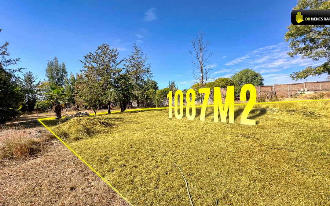 Terreno de 1087 m² Dentro de Privada en Puentecillas